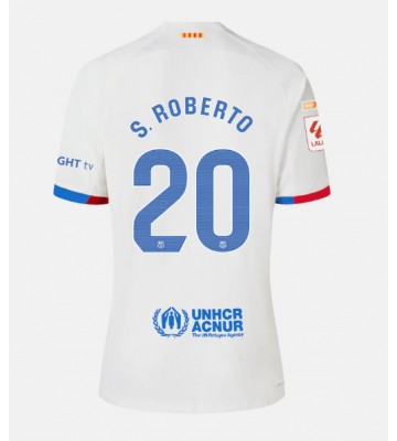 Maillot de foot Barcelona Sergi Roberto #20 Extérieur 2023-24 Manches Courte